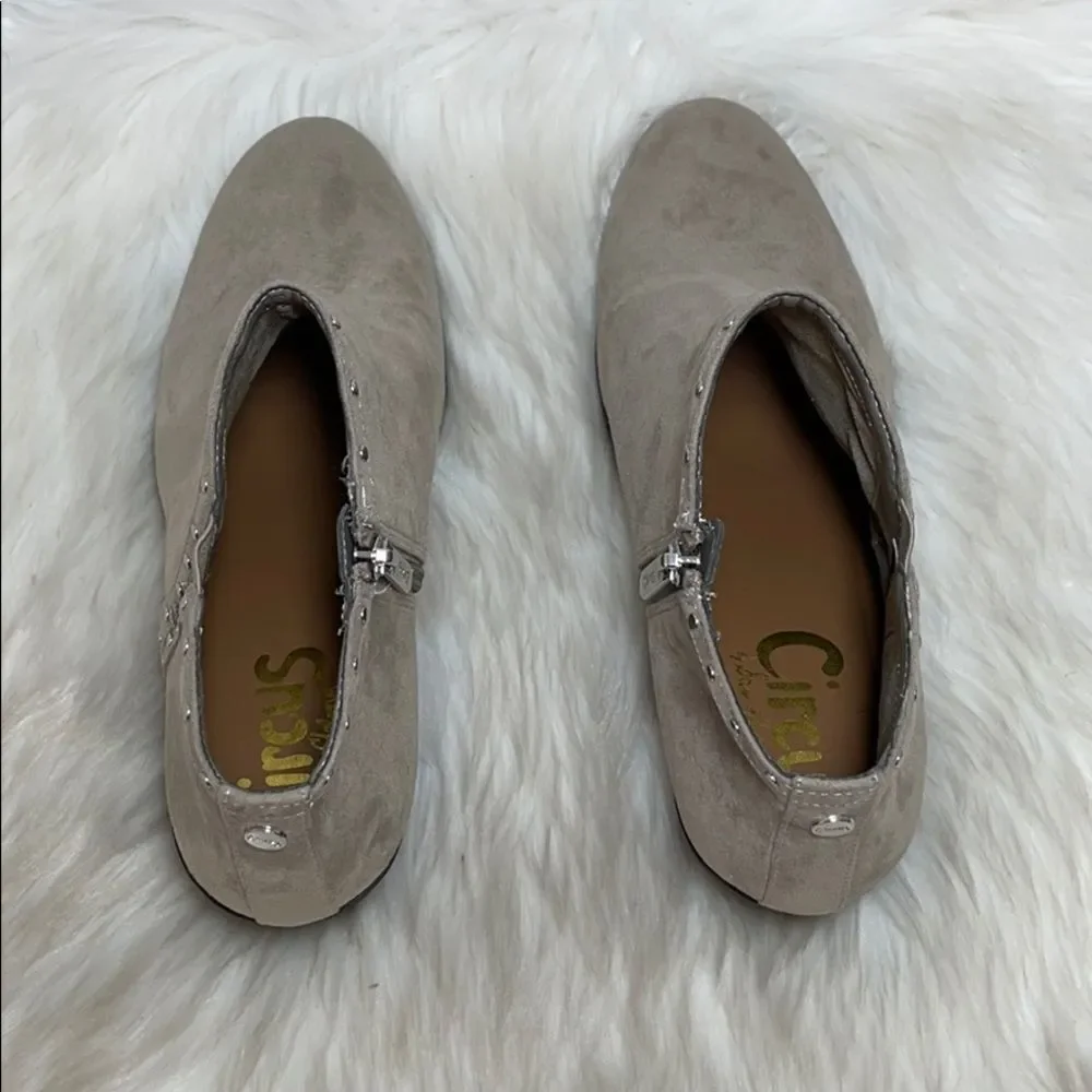 Circus Sam Edelman‎ Phyllis Tan Suede Bootie Sz 9